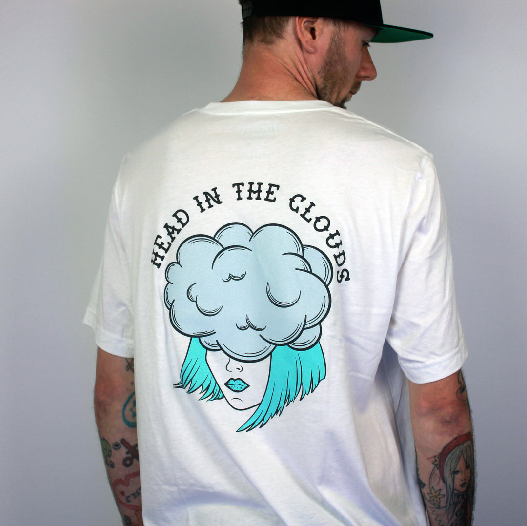 HEAD IN THE CLOUDS TEE
