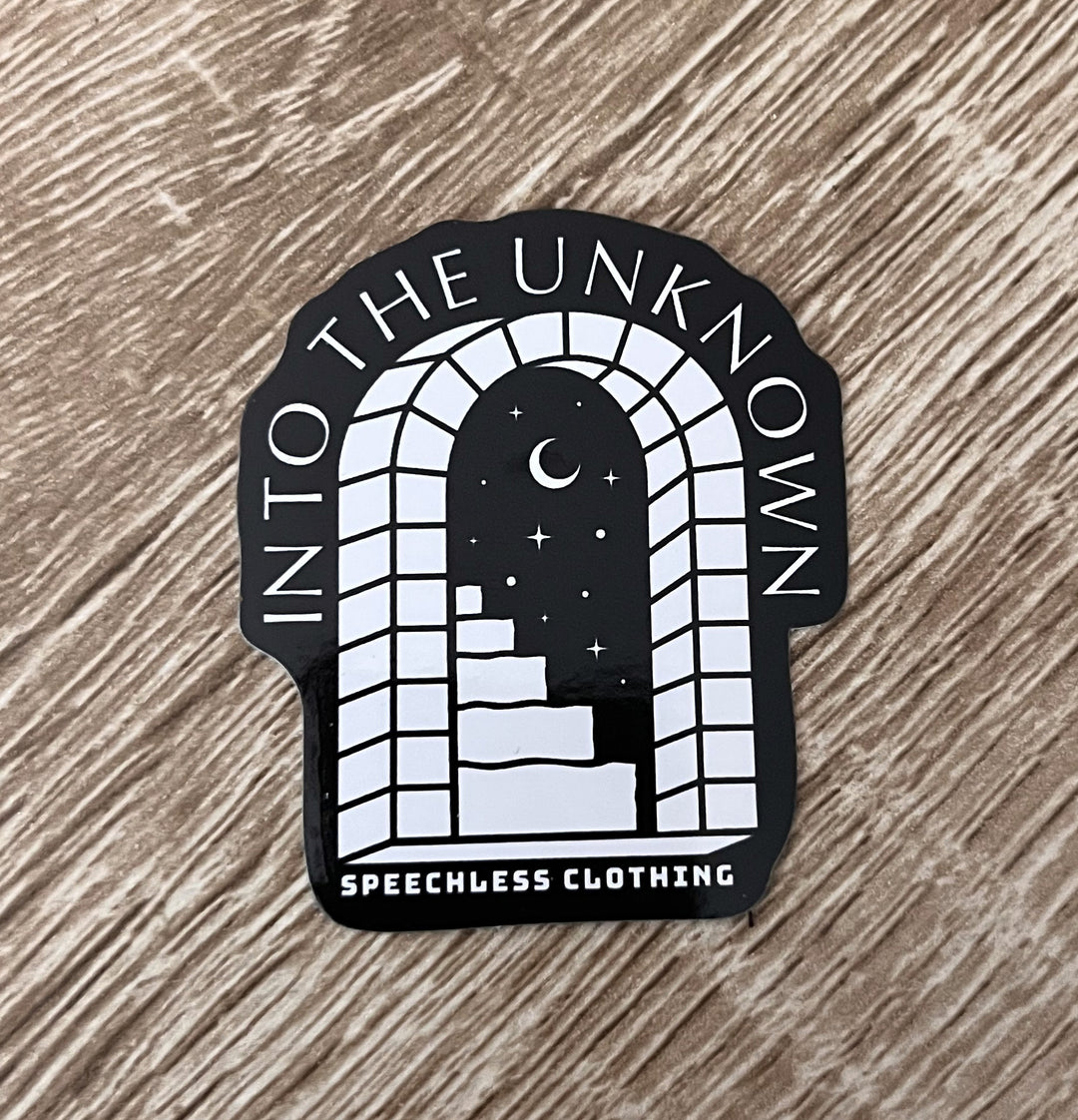 Into The Unknown Sticker