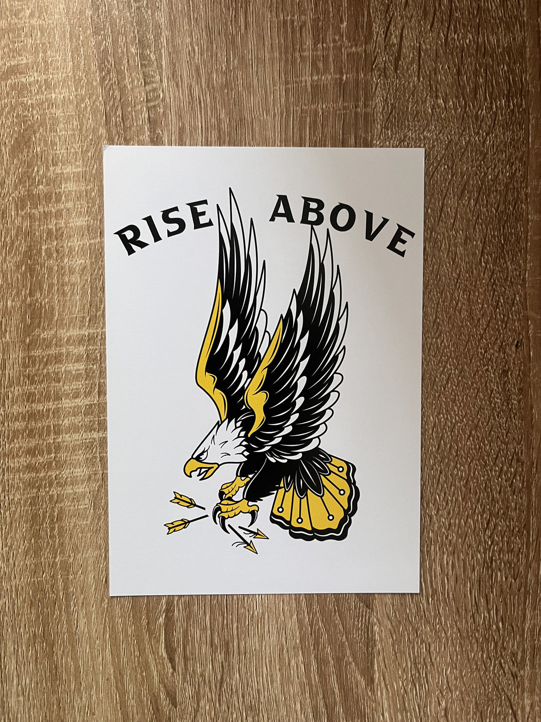 Rise Above A5 Art Print